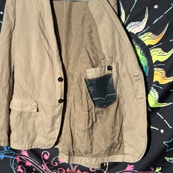 Hugo Boss Orange Men’s Tan Blazer Size 42R - Picture 6 of 8